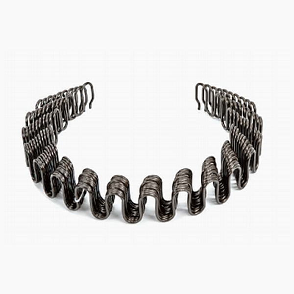Round zigzag spring