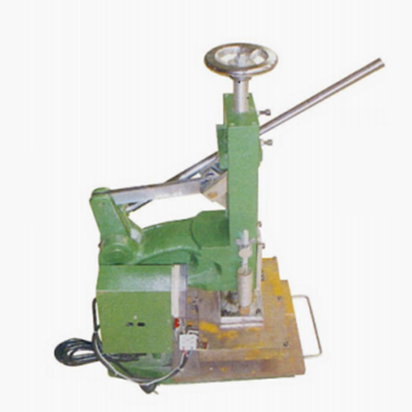 Leather pressing machine