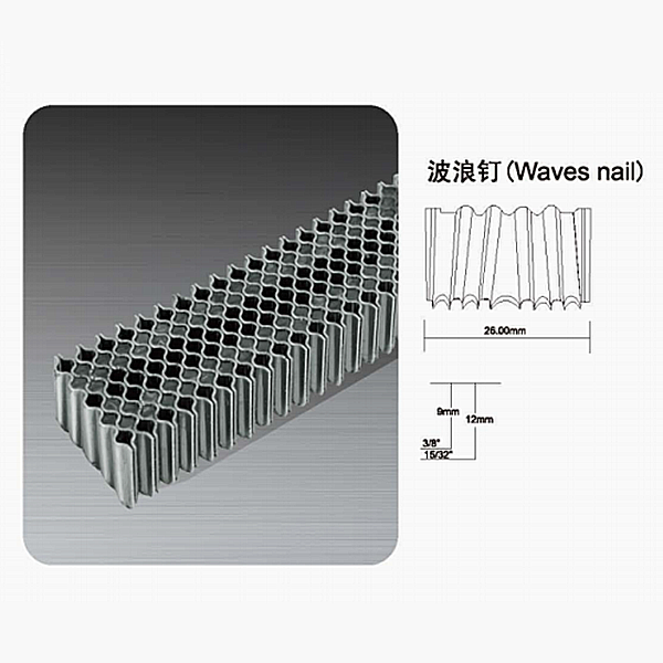 Staple-wave staple