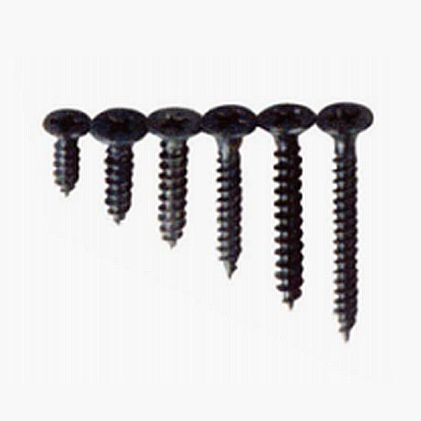 Black fast thread screw